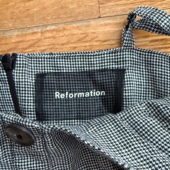 Reformation Thelma Dress Houndstooth - Picture 3 of 5